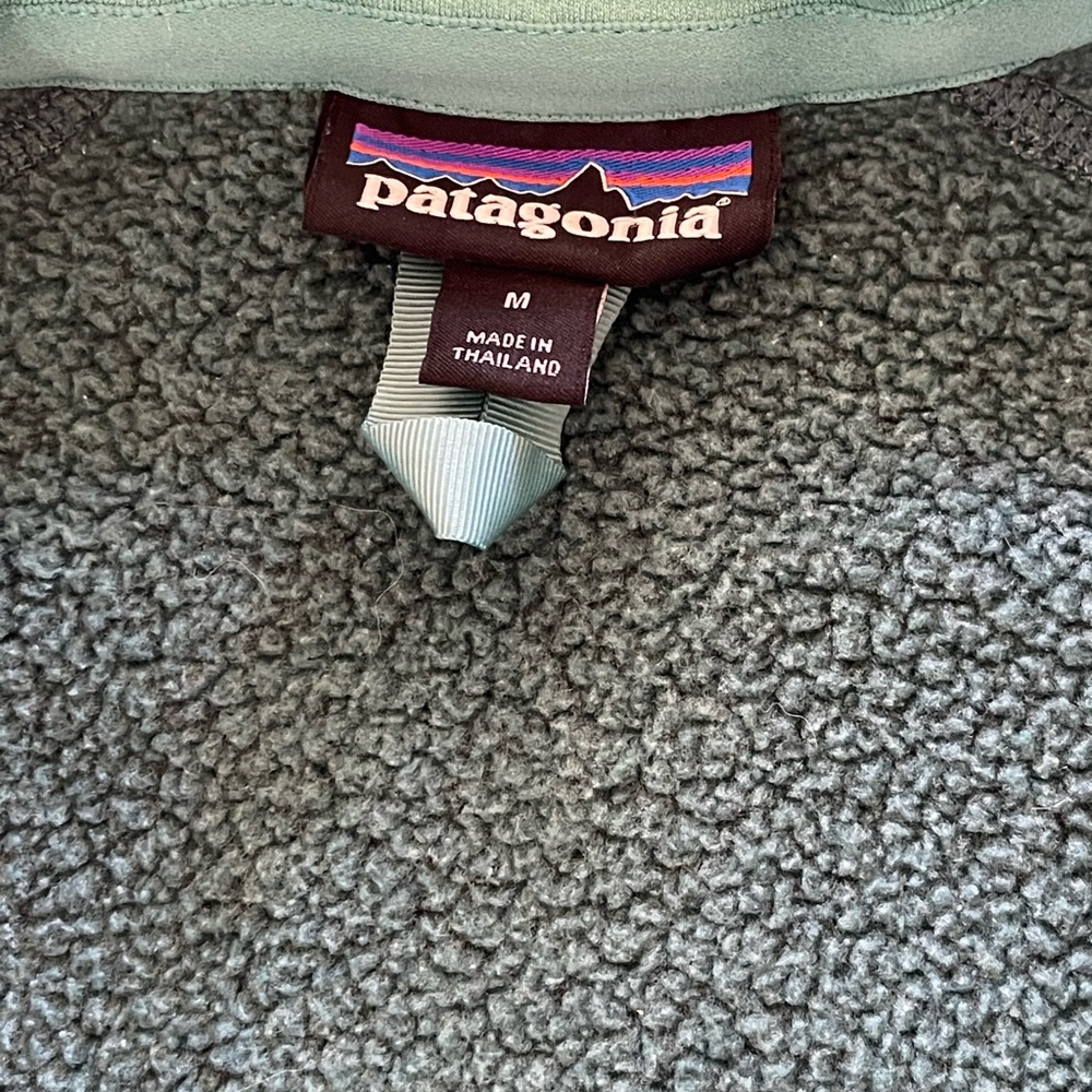 Patagonia better sweater 1/4 zip pullover green - Picture 6 of 10